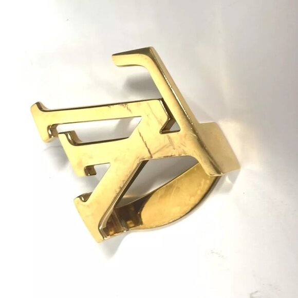 LOUIS VUITTON M0322W Monogram Belt - LV Initial 30MM Reversible Accessories ... - Picture 5 of 15